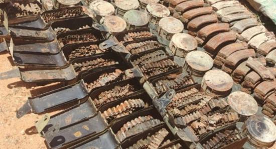 Over 200 T-56 Magazines Seized